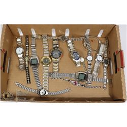FLAT OF ASSORTED WATCHES