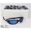 Image 1 : CASE OF BLACK OAKLEY STYLE SUNGLASSES