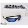 Image 1 : CASE OF BLACK OAKLEY STYLE SUNGLASSES