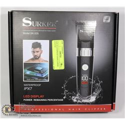 NEW WATERPROOF HAIR CLIPPER SYSTEM