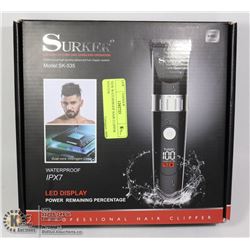 NEW WATERPROOF HAIR CLIPPER SYSTEM