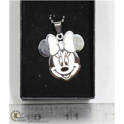 MINNIE MOUSE SHAPED PENDANT WITH