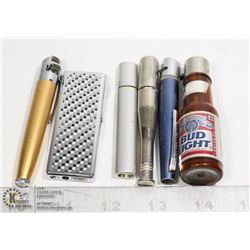 COLLECTION OF LIGHTERS INCL WINSTON CIGARETTE +