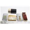 Image 1 : COLLECTION OF 5 DECORATED LIGHTERS