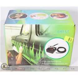 ABEST HIGH PERFORMANCE AIRBRUSH COMPRESSOR KIT