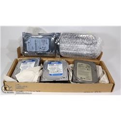 LARGE BUNDLE OF STORAGE LOCKER FIND HARD DRIVES