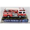Image 1 : NEVER USED TOY FIRE TRUCK - DAMAGED PACKAGING ONLY