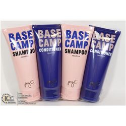 TWO BASE CAMP SHAMPOO AND TWO BASE CAMP CONDITIONER