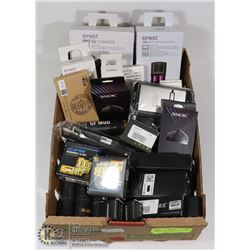 FLAT OF VAPE ACCESSORIES AND MORE FROM A STORE