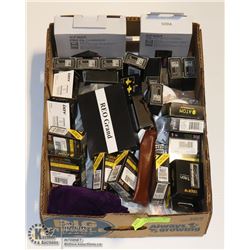 FLAT OF VAPE ACCESSORIES AND MORE FROM A STORE