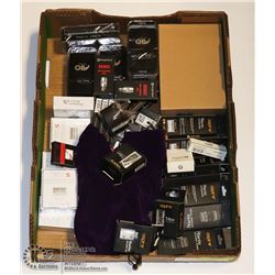 FLAT OF VAPE ACCESSORIES AND MORE FROM A STORE