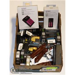 FLAT OF VAPE ACCESSORIES AND MORE FROM A STORE