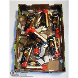 FLAT OF TOY GUNS (LIGHTS AND SOUNDS)
