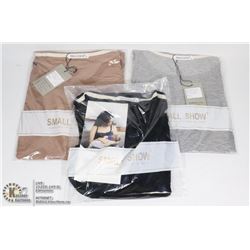 FLAT OF SMALL SHOW NURSING TOPS SIZE MEDIUM