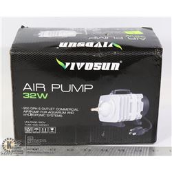 VIVOSUN 32W AIR PUMP FOR AQUARIUM AND