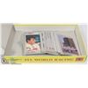 Image 1 : BOX OF ALL WORLD RACING CARDS F-1