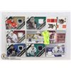 Image 1 : SHEET OF 9 NHL JERSEY INSERT CARDS