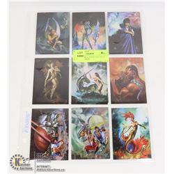 1994 JULIE BELL INSERT SET OF 10 FANTASY CARDS