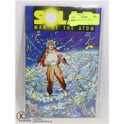 SOLAR MAN OF THE ATOM # 1 ORIGIN