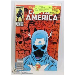 CAPT. AMERICA # 333 PATRIOT BECOMES NEW CAPT