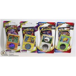 X4 POKEMON BLISTER PACK UNIFIED MINDS