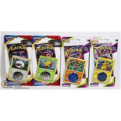 X4 POKEMON BLISTER PACK UNIFIED MINDS