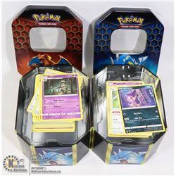 X2 POKEMON COLLECTORS TINS & CARDS