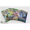 Image 1 : X4 NEW SEALED POKEMON BOOSTER PACKS