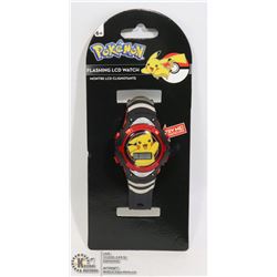 POKEMON PIKACHU LCD WATCH NEW