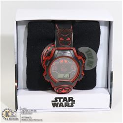 STAR WARS DISNEY DARK SIDE LCD WATCH