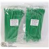 Image 1 : TWO 100PACKS OF 7.4" X 0.19" CABLE TIES