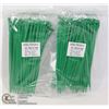 Image 1 : TWO 100PACKS OF 7.4" X 0.19" CABLE TIES