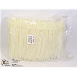 BAG OF 1000PC 7.4" X 0.19" CABLE TIES