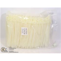 BAG OF 1000PC 7.4" X 0.19" CABLE TIES