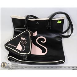MATCHING CAT THEME WOMENS BAGS