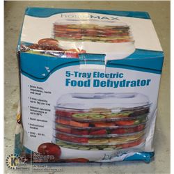 HOME MAX NEVER USED 5 TRAY ELECTRIC FOOD