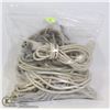 Image 1 : BAG OF 10 POWER CABLES