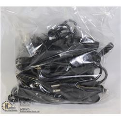 BAG OF 10 POWER CABLES