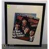 Image 1 : FRAMED ROLLING STONE BEATLES 40 YEAR