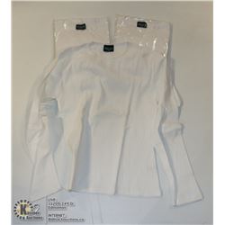 THREE COZY CREEK WOMENS WHITE SHIRTS