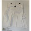 Image 1 : THREE COZY CREEK WOMENS WHITE SHIRTS