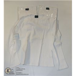THREE COZY CREEK WOMENS WHITE SHIRTS