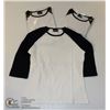Image 1 : THREE COZY CREEK WOMENS BLACK/ WHITE SHIRTS