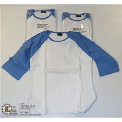 THREE COZY CREEK WOMENS BLUE/ WHITE SHIRTS