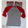 Image 1 : THREE COZY CREEK WOMENS RED/ GREY SHIRTS