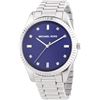 Image 1 : NEW MICHAEL KORS BLUE DIAL ST. STEEL 42MM MSRP$263