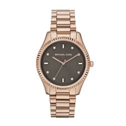 NEW MICHAEL KORS ROSE GOLD TONE BROWN DIAL MSRP$299