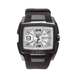 NEW DIESEL GUNMETAL TONE 48MM MSRP $239 WATCH