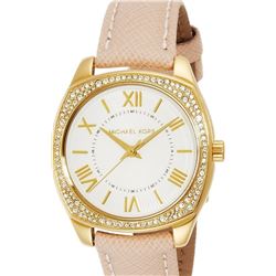 NEW MICHAEL KORS 33MM WHITE DIAL WATCH MSRP $299