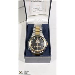 RCMP CHRONOGRAPH WATCH IN BOX- WITH NEW BATTERY